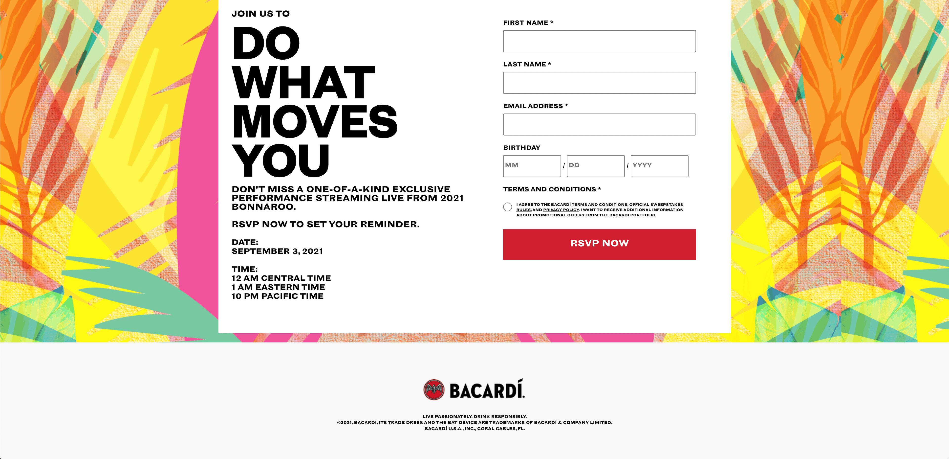 Casa Bacardi website